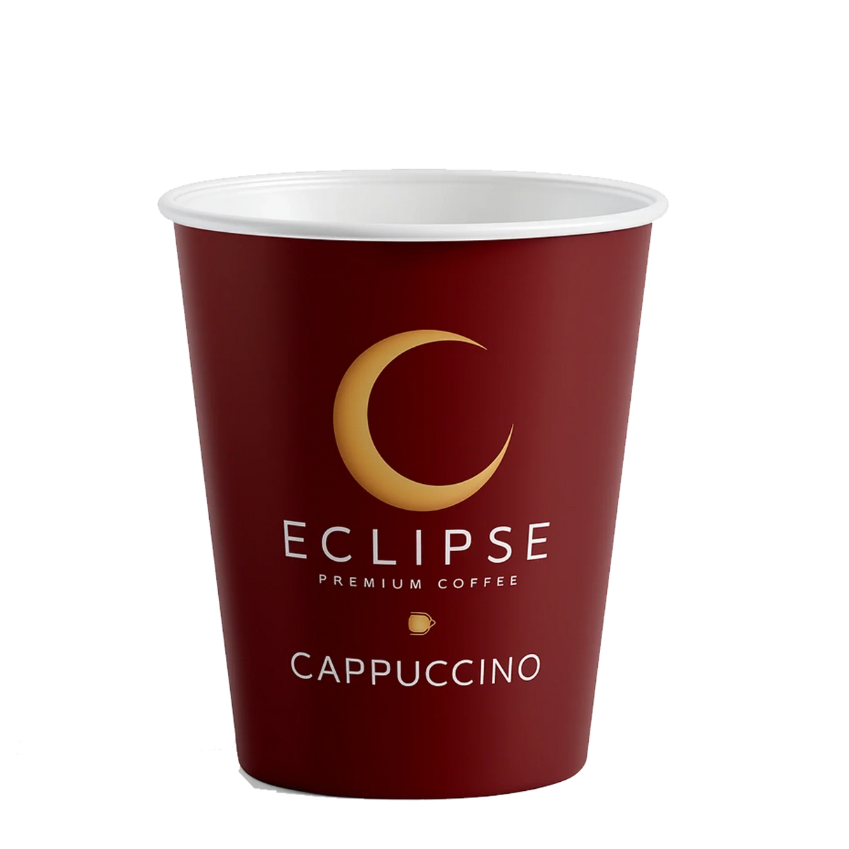 12oz Foil Sealed Drinks - Eclipse Cappuccino - Nescafe & Go Compatible (Pack of 10 Cups)