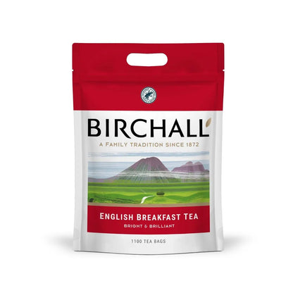 Birchall English Breakfast One Cup Catering Tea Bags - Bulk Bag of 1100