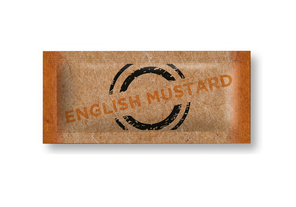 English Mustard Sachets – 5g – Pack of 300