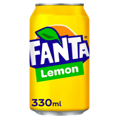 Fanta Lemon - 330ml Cans (Case of 24)