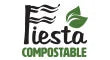 Green Striped Compostable Paper Smoothie Straws 10x200mm - Pack of 250