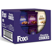 Fox's Chunkie Cookies Twinpacks - 3 Varieties - Individually Wrapped (Box of 48)