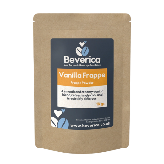 Beverica Vanilla Frappe Powder Mix (1KG Bags)