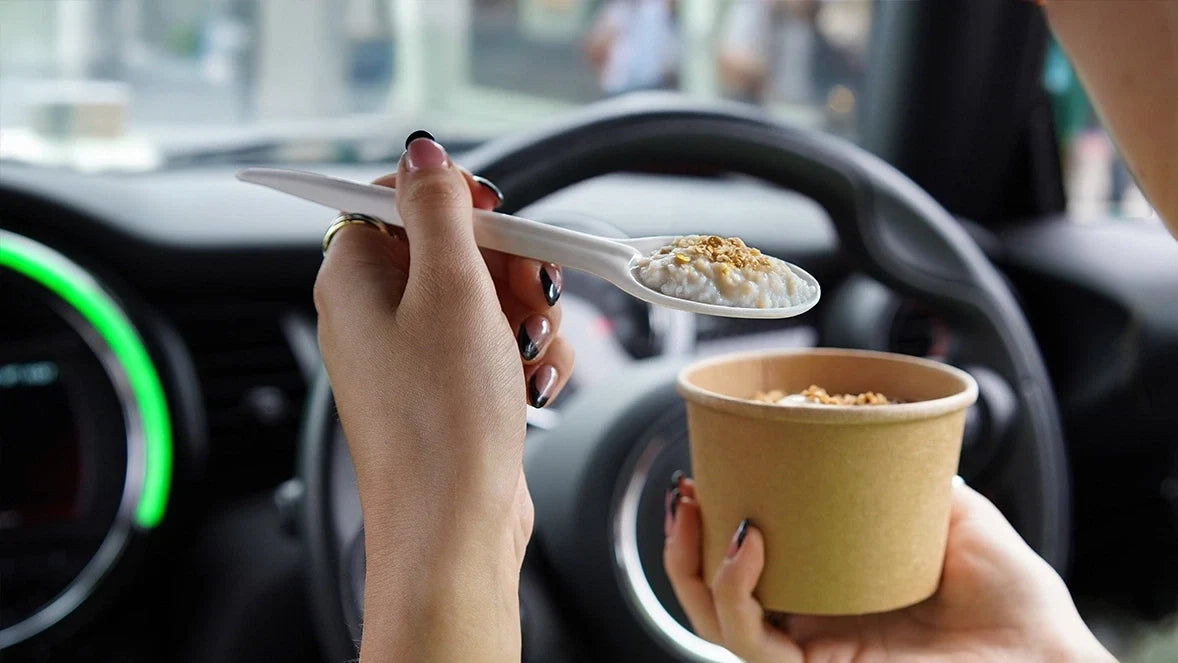 Premium Strong Paper Spoons White - Pack of 50