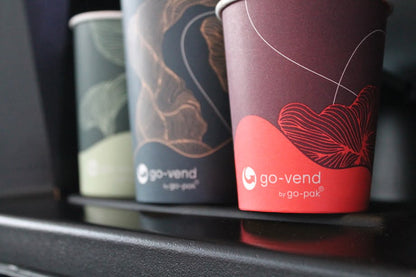 12oz Paper Vending Cups Go-Vend (Box of 1000)