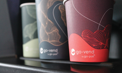 9oz Paper Vending Cups Go-Vend (Box of 1000)