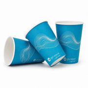 7oz Paper Water Cups - Go-Aqua Single Wall - Box of 1000