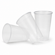 Clear rPET Half-Pint Tumblers - UKCA Marked - Case of 1000