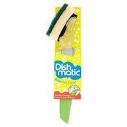 Dishmatic Refillable Washing Up Brush with Sponge Head (Assorted Colours)