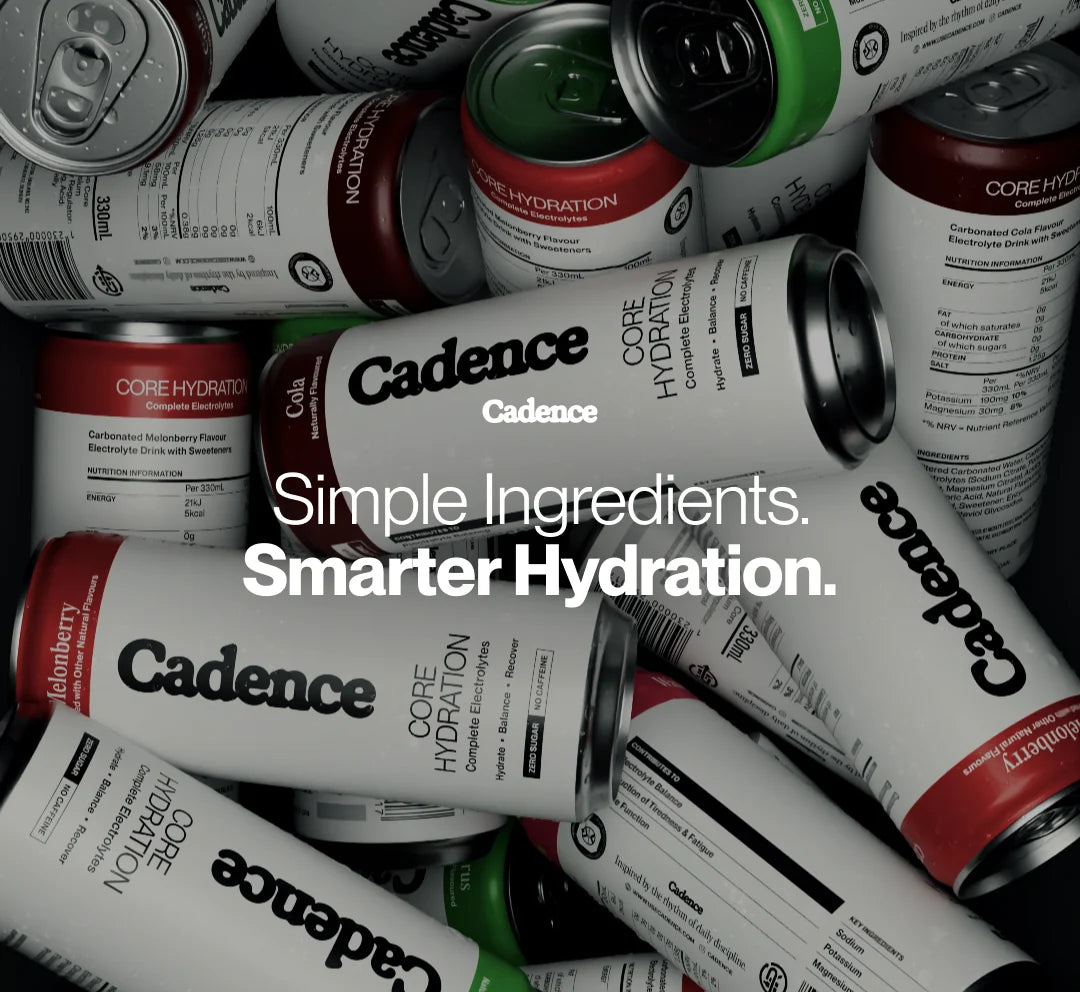 Cadence Cola Zero Sugar Electrolyte Drink 330ml - Case of 12