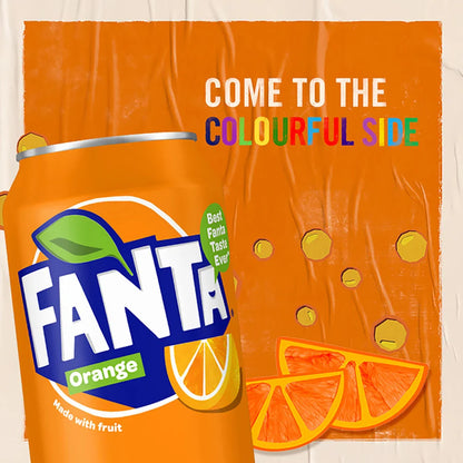 Fanta Orange - 330ml Cans (Case of 24)