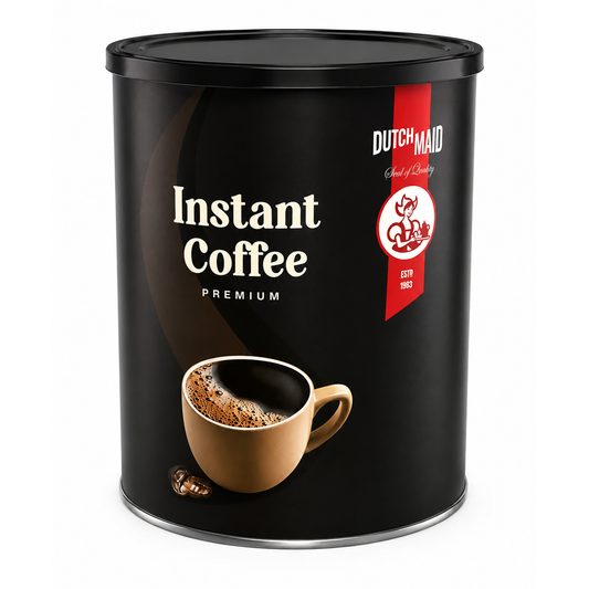 Dutch Maid Premium Instant Coffee Granules - 750g Tin