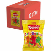 Maynards Bassetts Jelly Babies - 130g (Pack of 10)