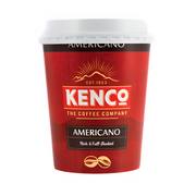 Kenco 2Go Americano Black Coffee - Nescafe & Go Compatible Cups (Pack of 8)
