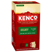 Kenco Decaf Instant Coffee Sachets / Coffee Sticks - Box of 200