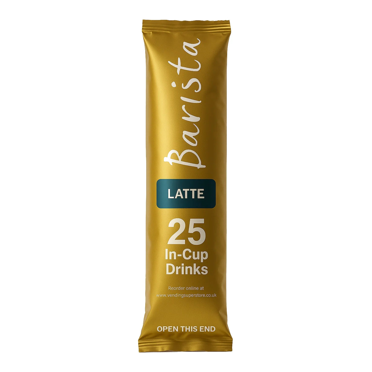 Incup Vending Drinks - Latte - (Pack of 25 Cups)