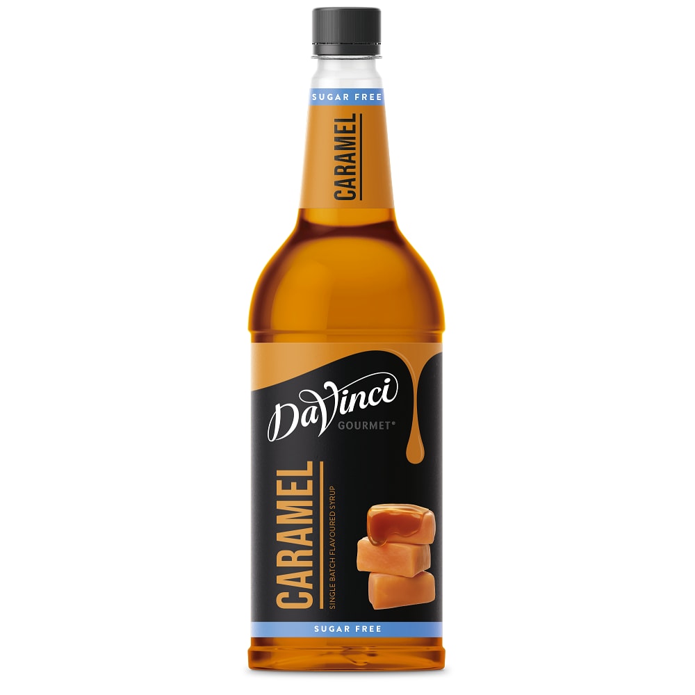 DaVinci Gourmet Sugar Free Caramel Syrup – 1 Litre