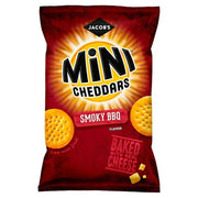 Jacob's Mini Cheddars Smoky BBQ 45g - Box of 30