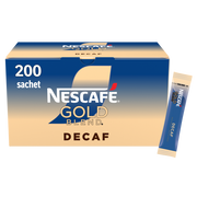 Nescafé Gold Blend Decaf Instant Coffee Sachets / Coffee Sticks - Box of 200