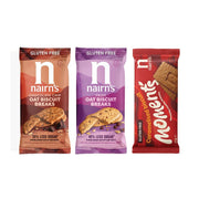 Nairn's Gluten Free Mixed Biscuit Variety - 3 Varieties Individually Wrapped (Box of 48)