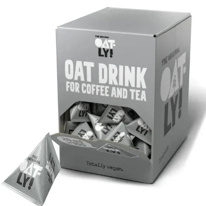 Oatly Oat Milk Pyramid - Individual Portions – 20ml – Box of 100