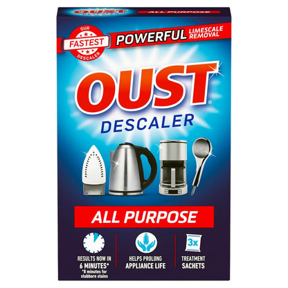 Oust All Purpose Descaler Sachets 25ml - Box of 3