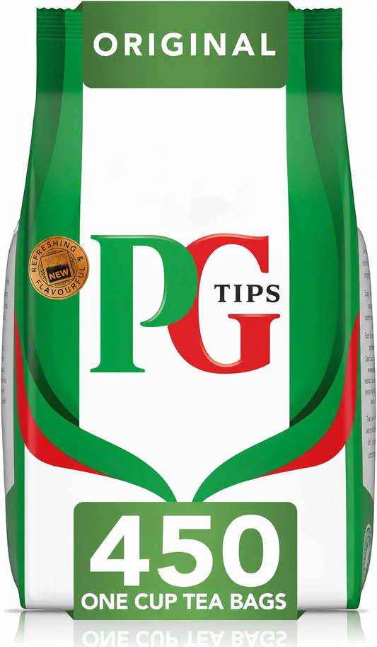 PG Tips One Cup Catering Tea Bags - Bulk Bag of 450