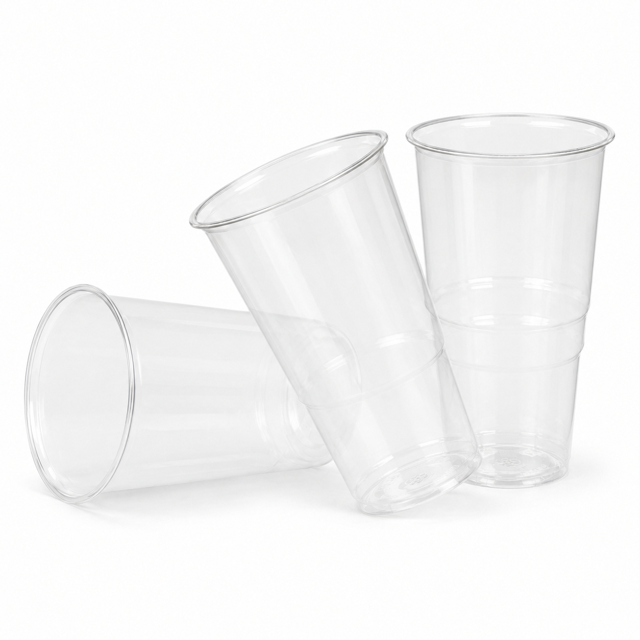 Clear rPET Pint Tumblers - UKCA Marked - Case of 1000