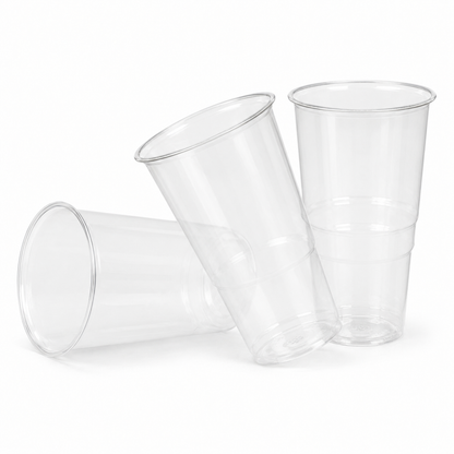 Clear rPET Pint Tumblers - UKCA Marked - Case of 1000