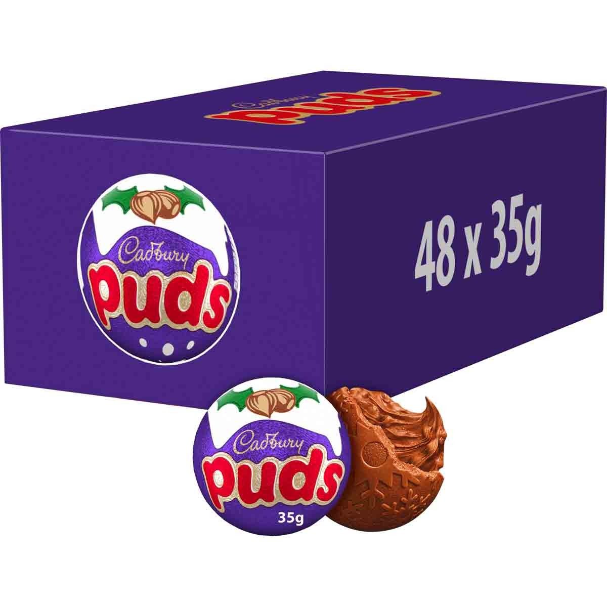 Cadburys Christmas Puds 35g (Pack of 48)