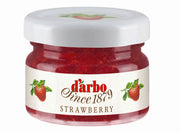 Darbo Strawberry Mini Jam Jars – 28g – Pack of 60