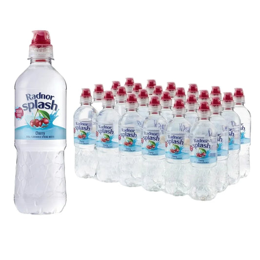 Radnor Splash Cherry Sugar Free Flavoured Water - 500ml (Pack of 24)