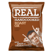 Real Crisps Roast Ox 35g - Box of 24
