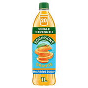 Robinsons Orange Single Strength Squash  - No Added Sugar | 1 Litre