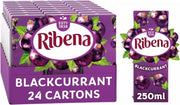 Ribena Blackcurrant Ready to Drink - 250ml Cartons (Pack of 24)
