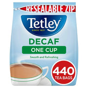 Tetley Decaf One Cup Catering Tea Bags - Pack of 440