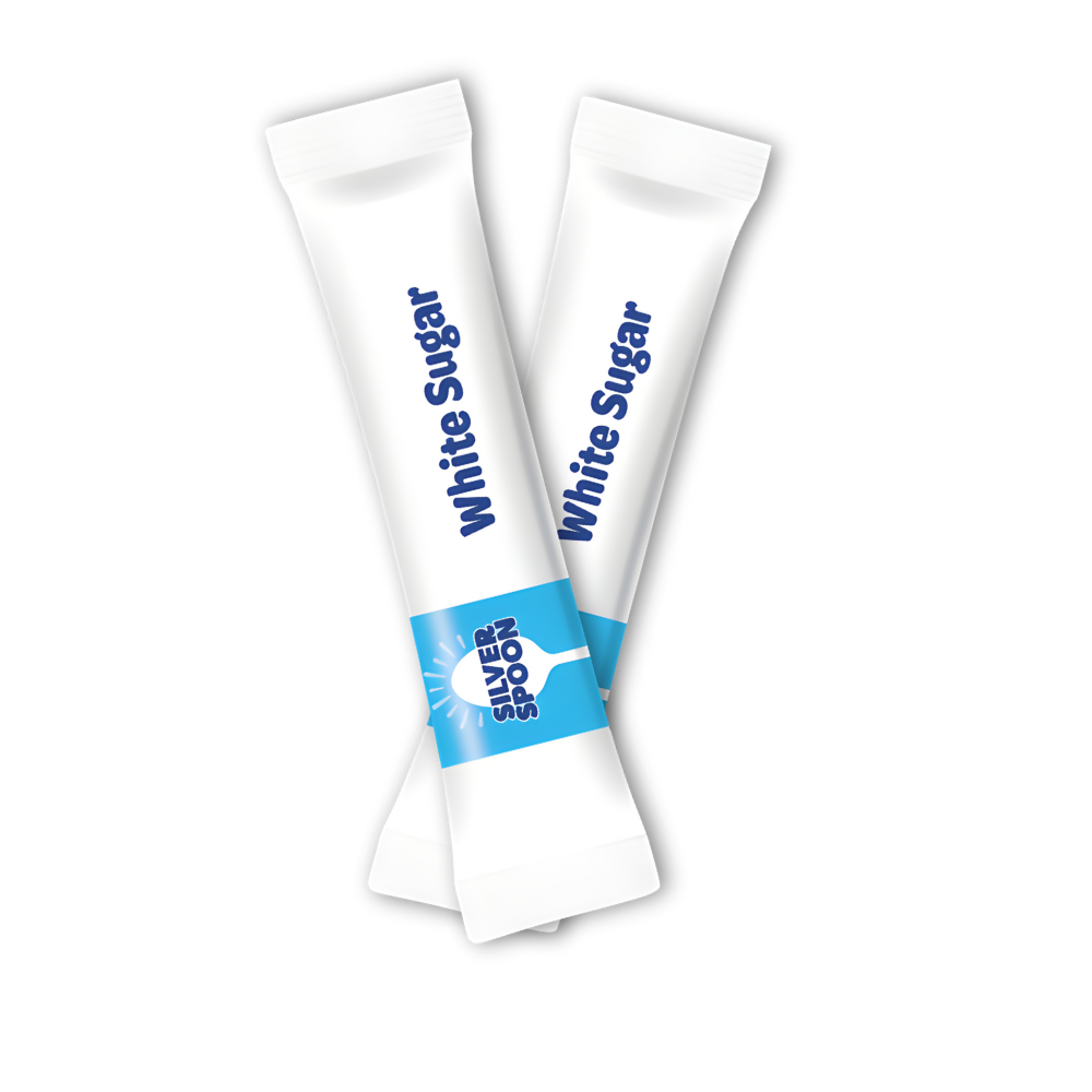 Silverspoon White Sugar Sticks – 2.5g – Pack of 1000