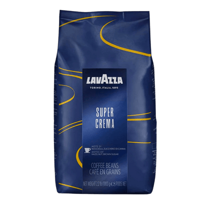 Lavazza Super Crema Coffee Beans (1kg Bags or Full Case) - Vending Superstore