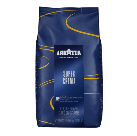 Lavazza Super Crema Coffee Beans (1kg Bags or Full Case) - Vending Superstore