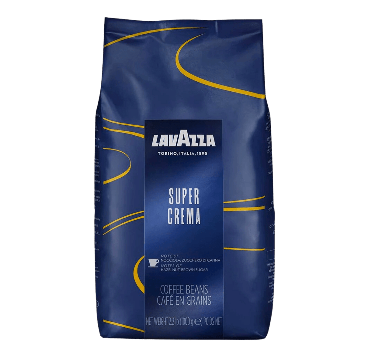 Lavazza Super Crema Coffee Beans - 1kg