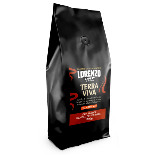 Lorenzo Expert Terra Viva Coffee Beans - 1kg (Case of 6)
