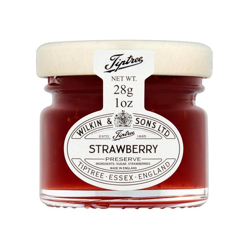 Tiptree Strawberry Mini Jam Jars – 28g – Pack of 72