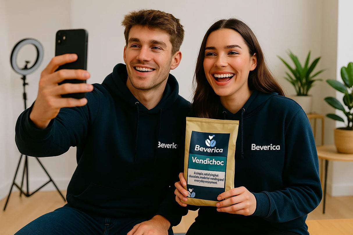 Beverica Vendichoc Hot Chocolate for Vending Machines (1KG Bags)