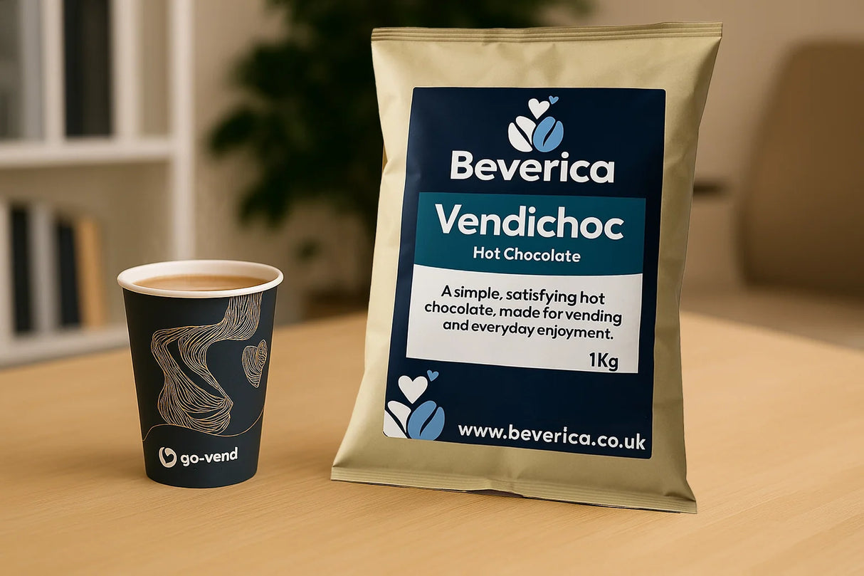 Beverica Vendichoc Hot Chocolate for Vending Machines (1KG Bags)