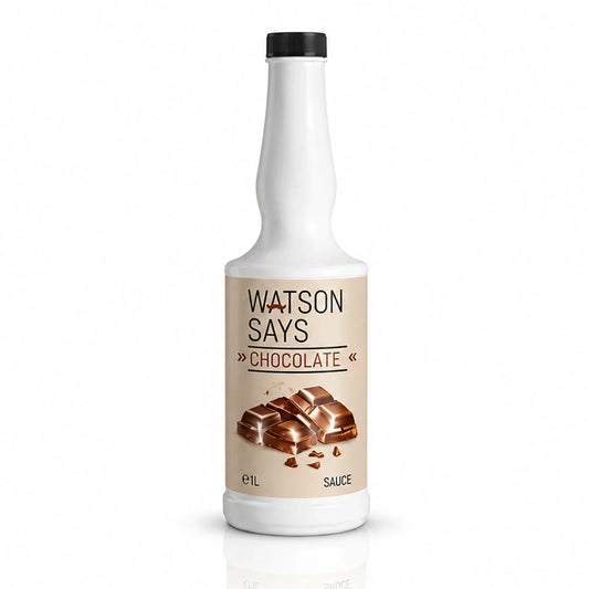 Watson Says: Chocolate Sauce - 1 Litre Plastic Bottle