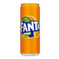Fanta Orange - 330ml Sleek Cans Irish Import (Case of 24)