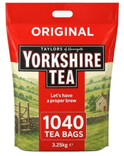 Yorkshire Tea One Cup Catering Tea Bags - Bulk Bag of 1040